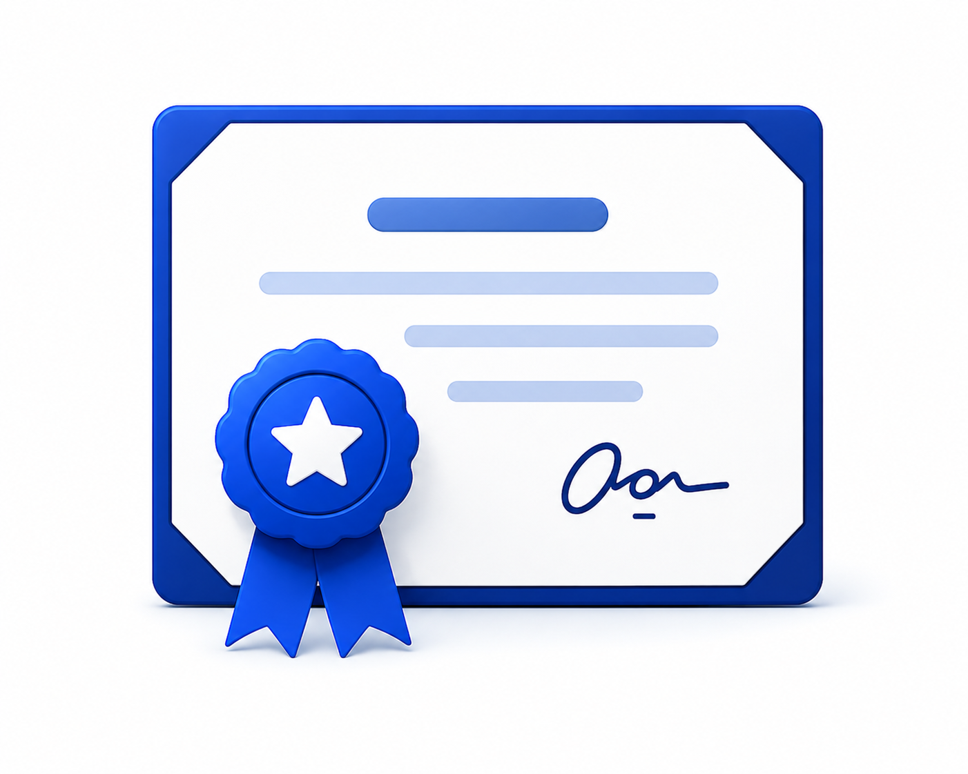 Certificates you receive
